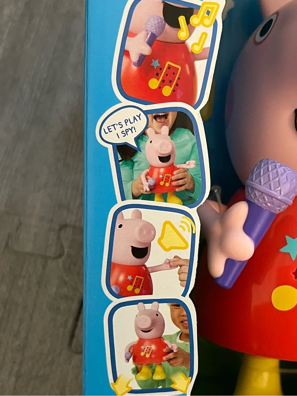 Hasbro Peppa Pig Talk & Sing Peppa Interactive Toy w/ Mic, 50+ Sounds